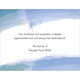 Blue Watercolor Folded Sympathy Cards Image 2 of 4
